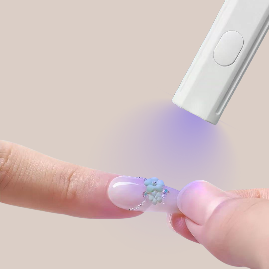 SAHRI UV Jelly nail stickers+ UV Lamp Set