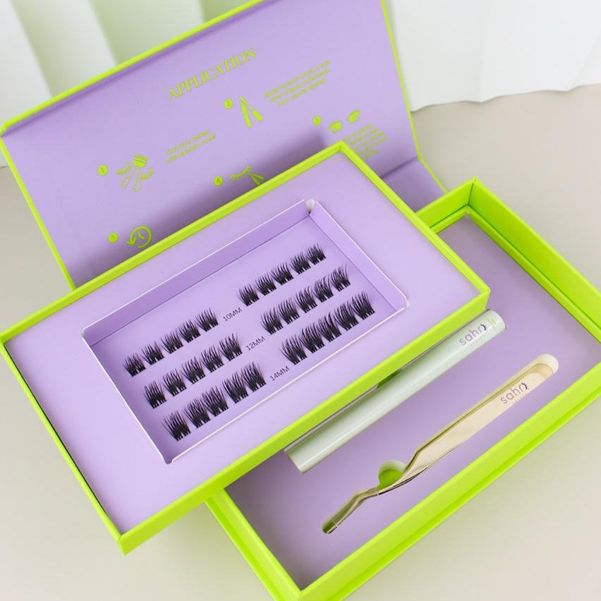 MAHRA LASHES-length :10/12/14mm C Curl